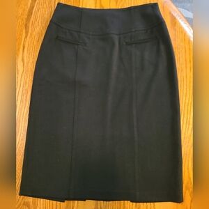 Grace Elements Classic Black Pencil Skirt